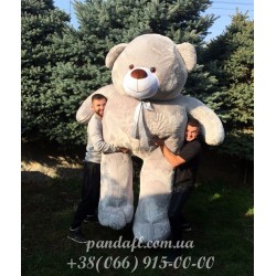 Ведмедик 300 см сірий