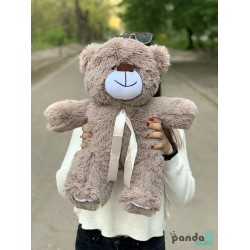 Ведмедик 50 см попелястий