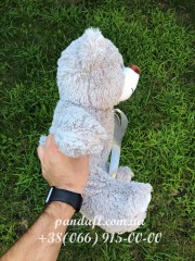 Ведмедик 50 см сірий