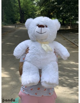 Мишка 60 см белый