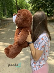 Ведмедик 60 см коричневий