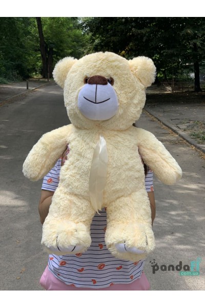 Ведмедик 60 см персиковий