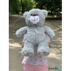 Ведмедик 60 см сірий