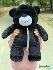 Ведмедик 70 см чорний