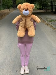 Ведмедик 70 см карамельний