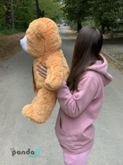 Ведмедик 70 см карамельний