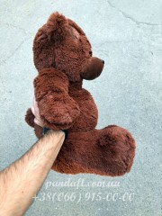 Ведмедик 70 см коричневий з латкою