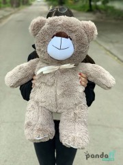Ведмедик 70 см попелястий