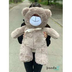 Ведмедик 70 см попелястий
