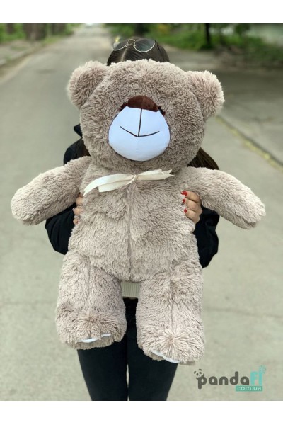 Ведмедик 70 см попелястий