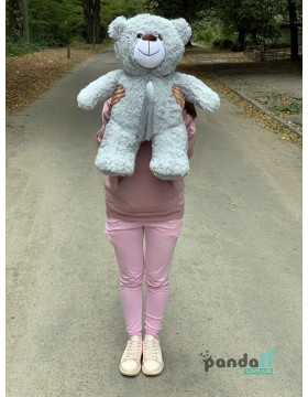 Ведмедик 70 см сірий