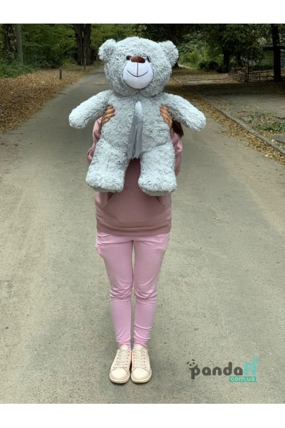 Ведмедик 70 см сірий